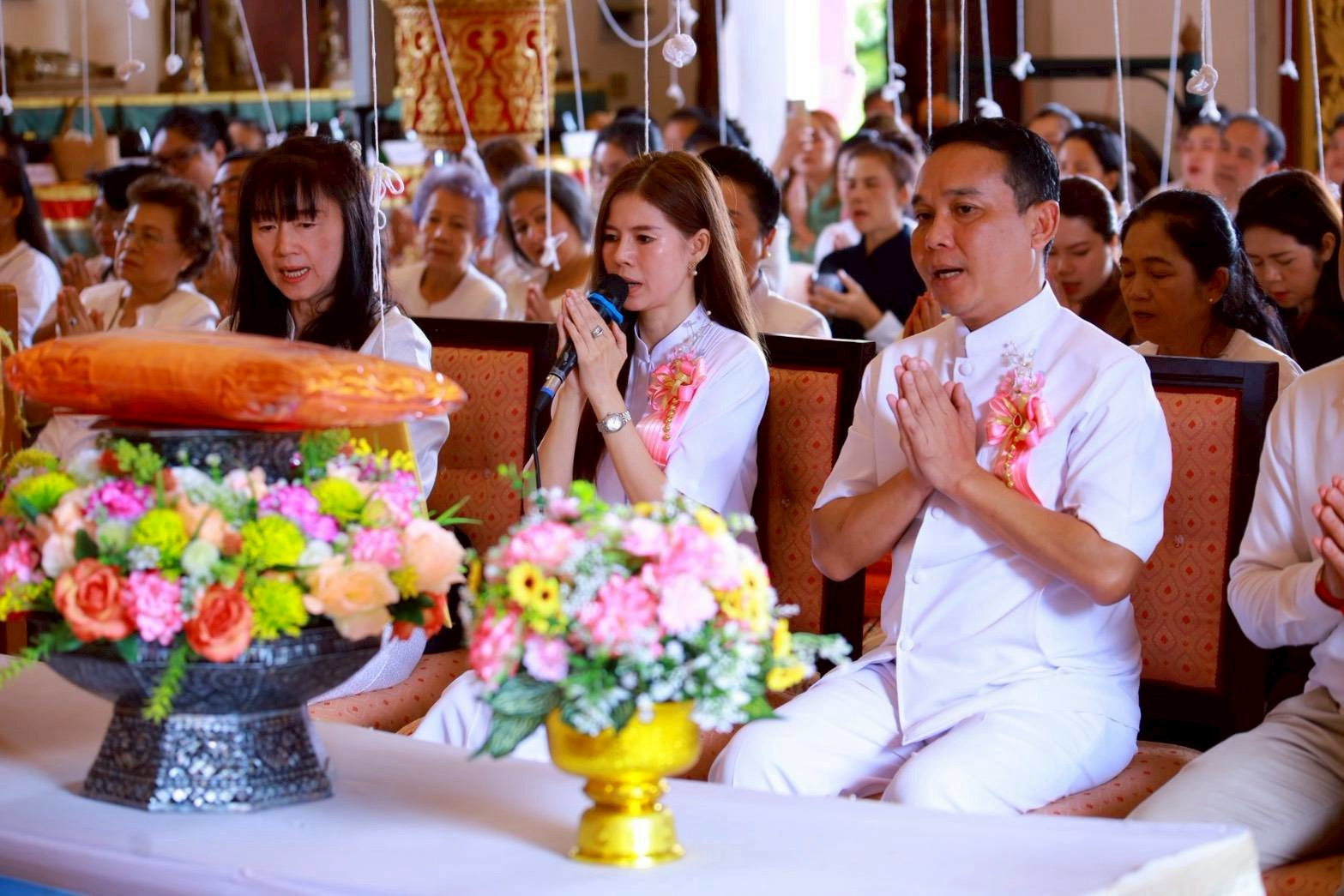 ภาพกล่าวคำถวายกฐินวัดเวียงพาน