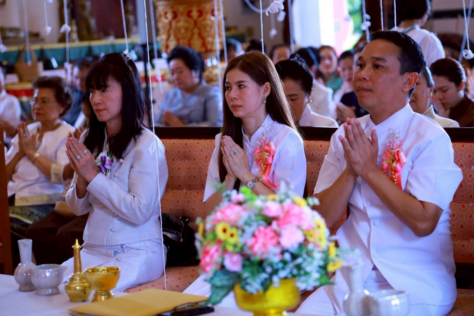 ภาพร่วมพิธีกรรมวัดเวียงพาน