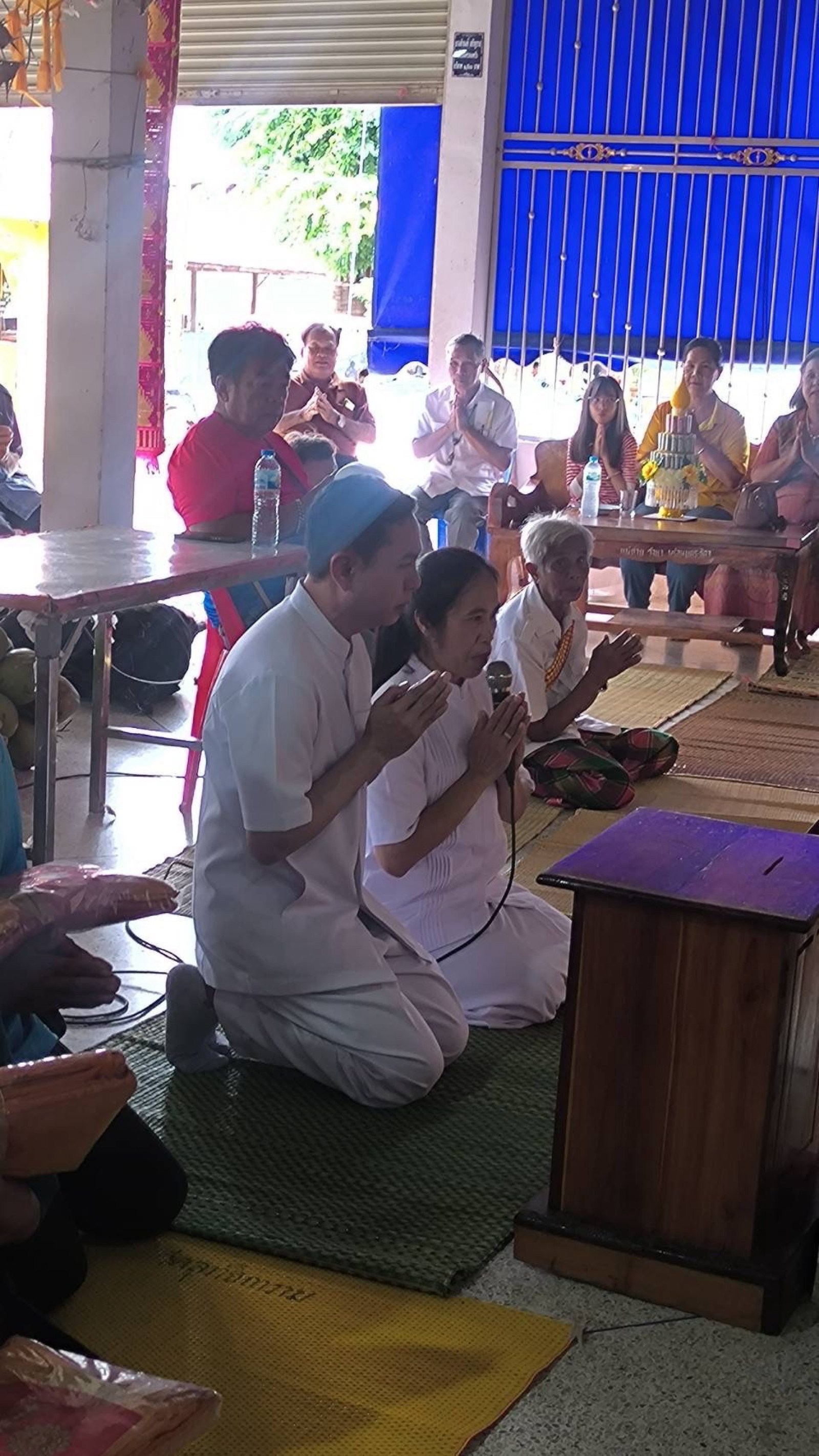 ภาพกล่าวคำถวายกฐินวัดสุทธิการาม