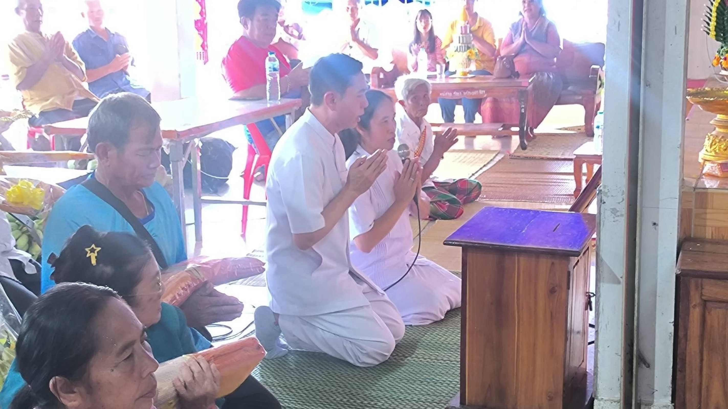 ภาพร่วมพิธีกรรมวัดสุทธิการาม