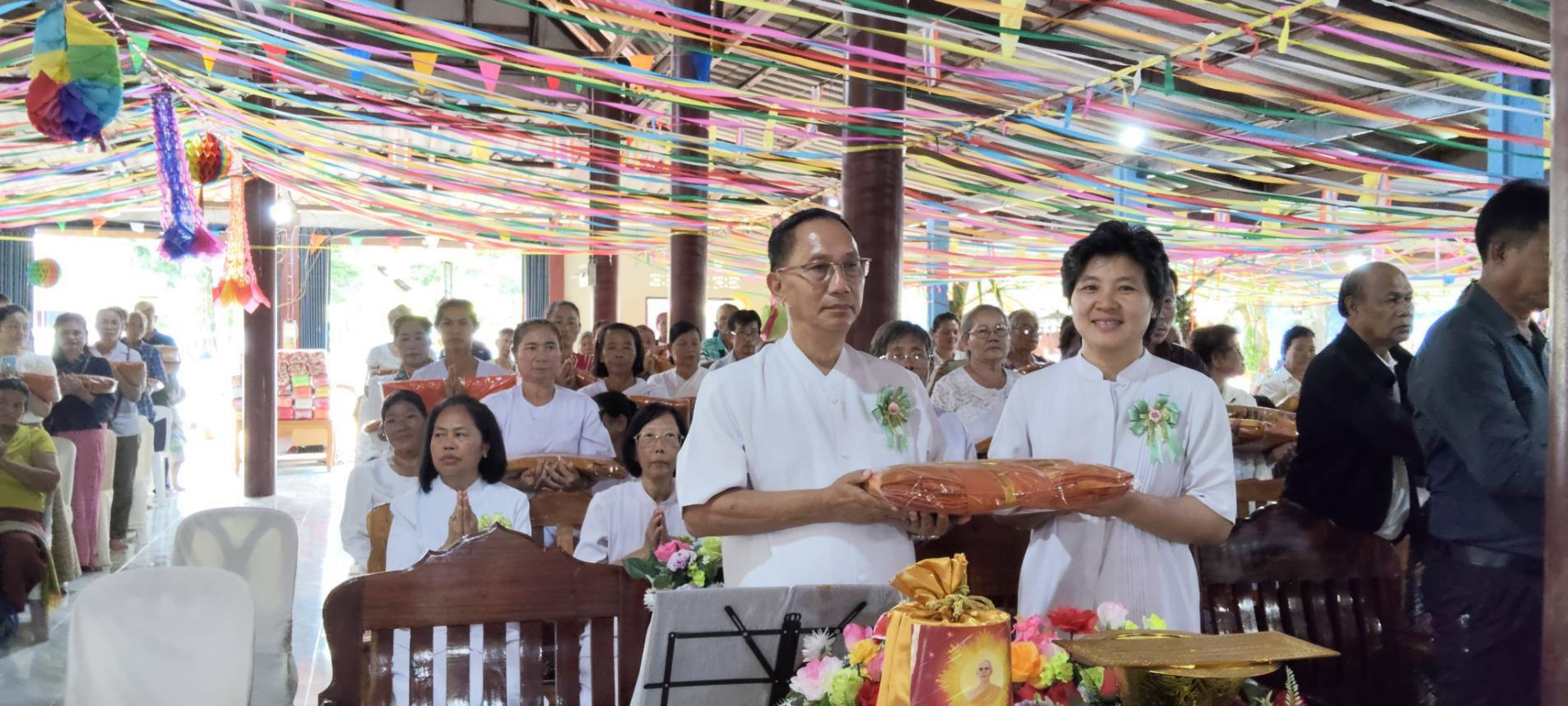 ภาพร่วมพิธีกรรมวัดนางาม