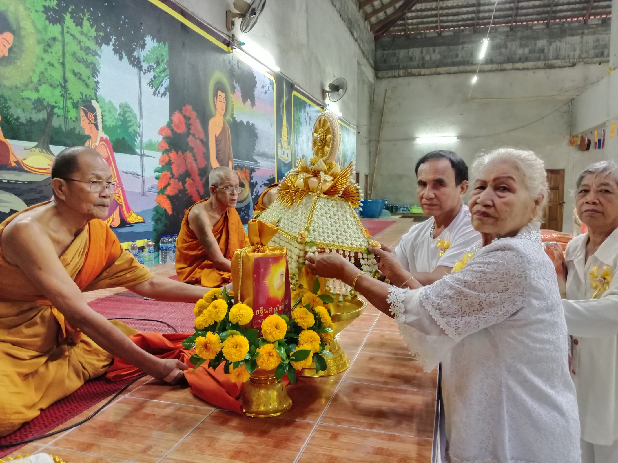 ภาพร่วมพิธีกรรมวัดควนพระ