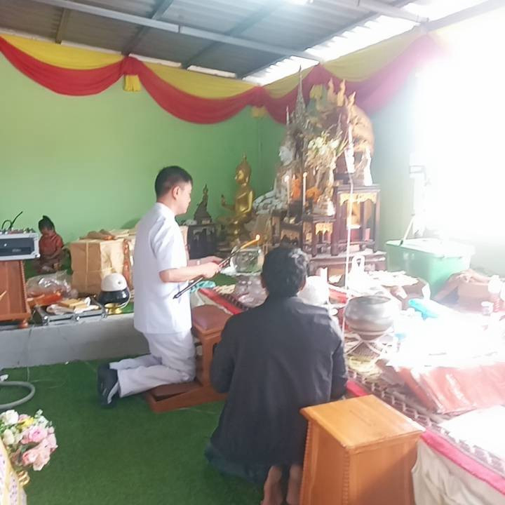ภาพร่วมพิธีกรรมวัดป่าดอนใหญ่