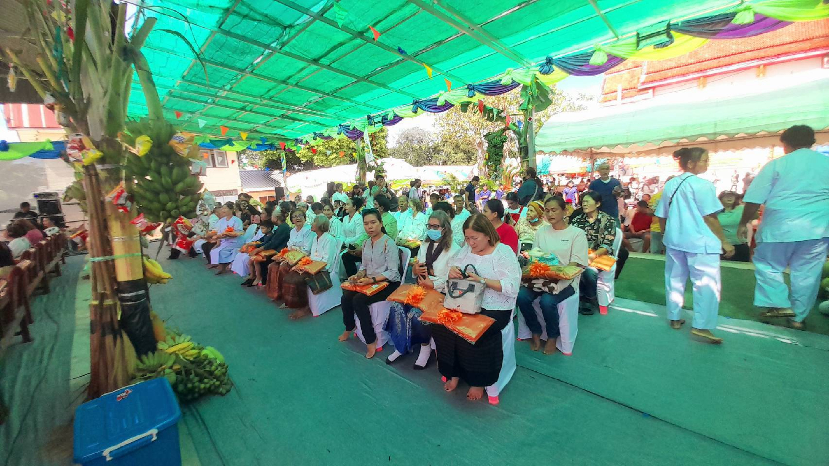 ภาพร่วมพิธีกรรมวัดบุใหญ่