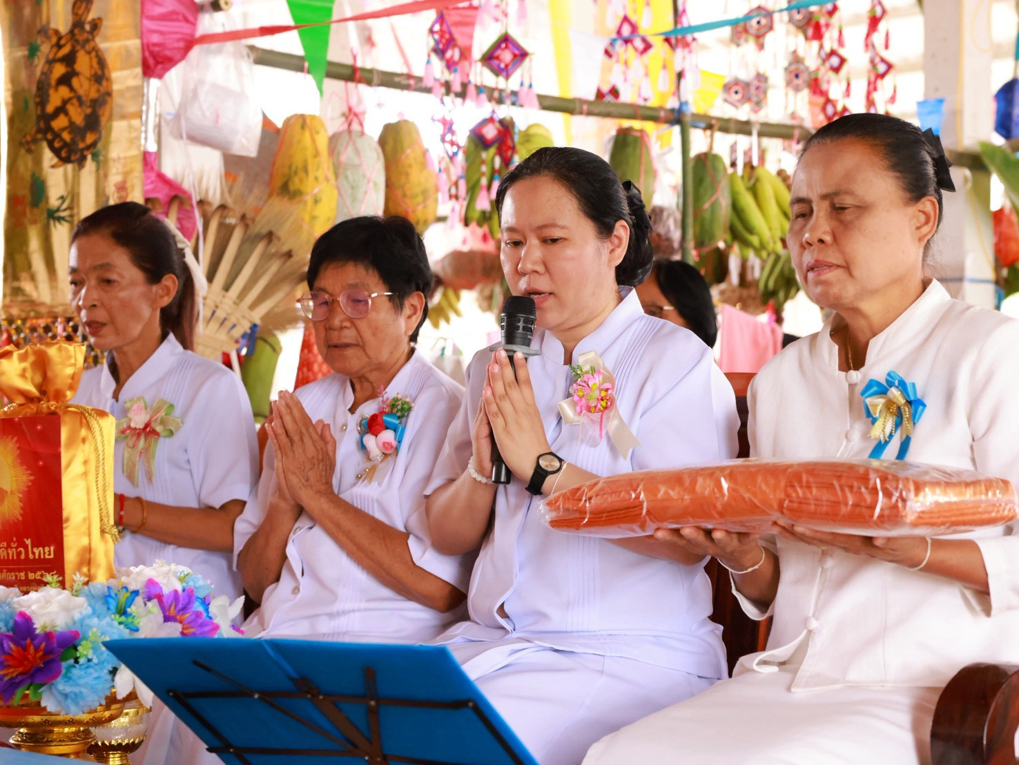 ภาพร่วมพิธีกรรมวัดดู่น้อยโนนเกษตร