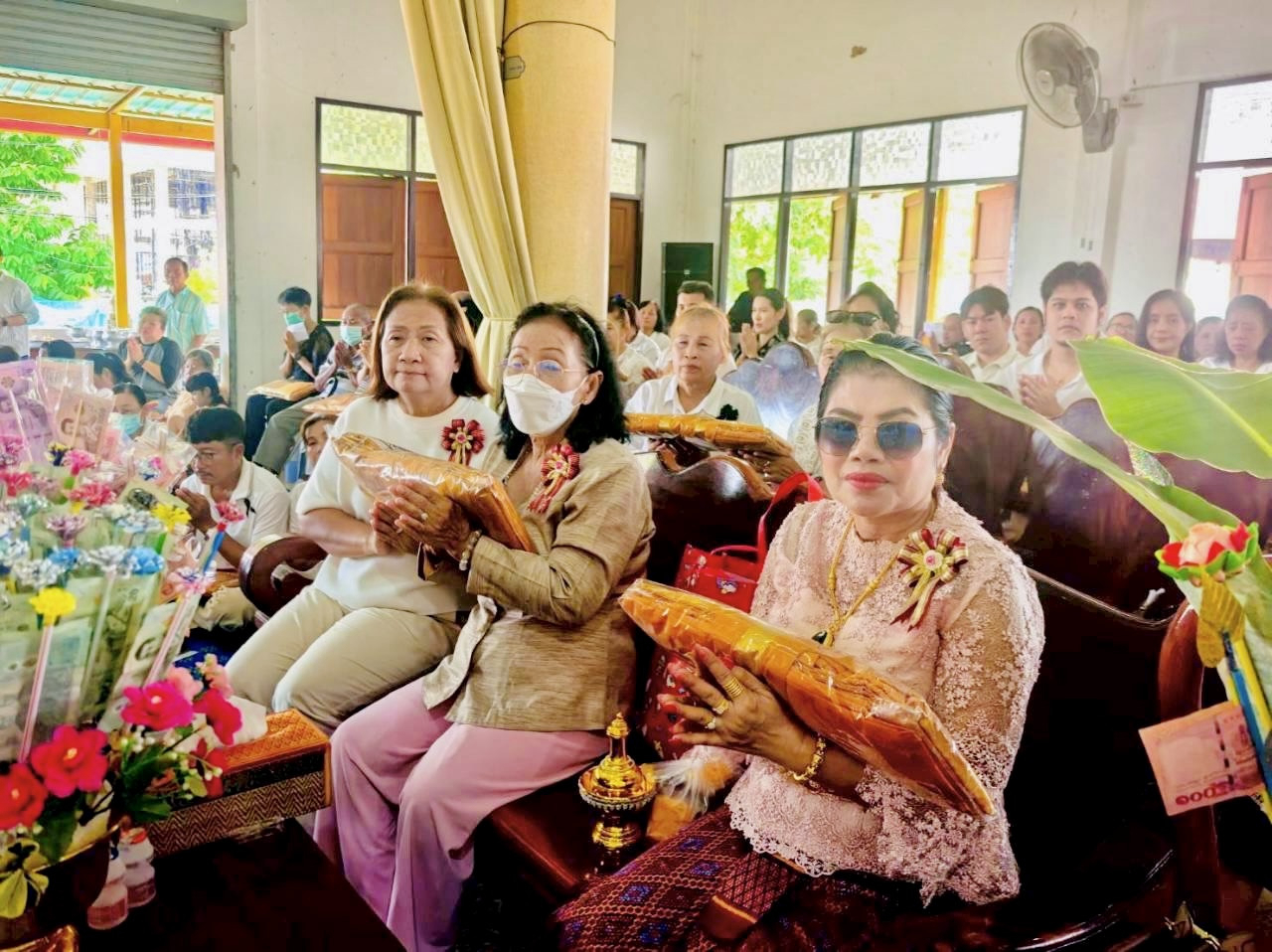 ภาพร่วมพิธีกรรมวัดโคธาราม