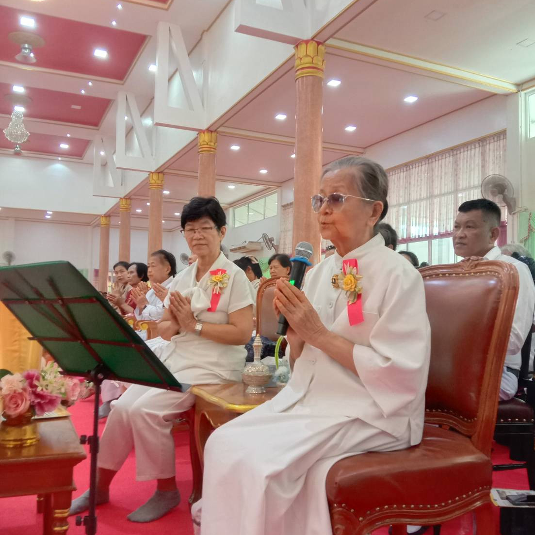 ภาพร่วมพิธีกรรมวัดโคกสำราญ