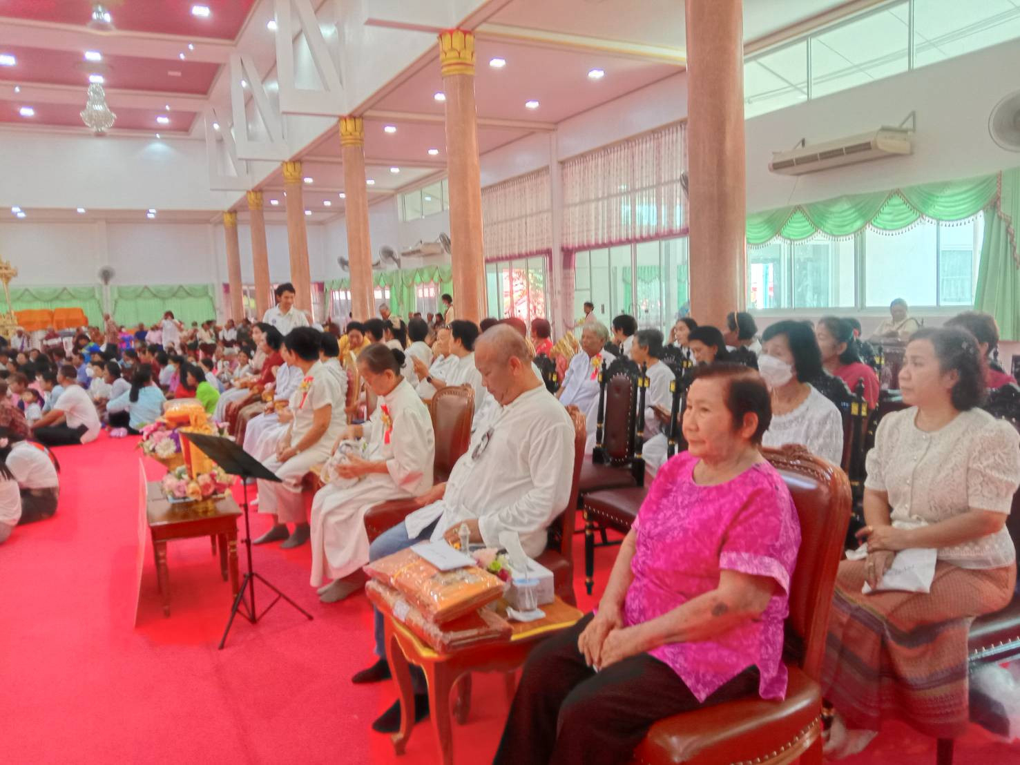 ภาพร่วมพิธีกรรมวัดโคกสำราญ