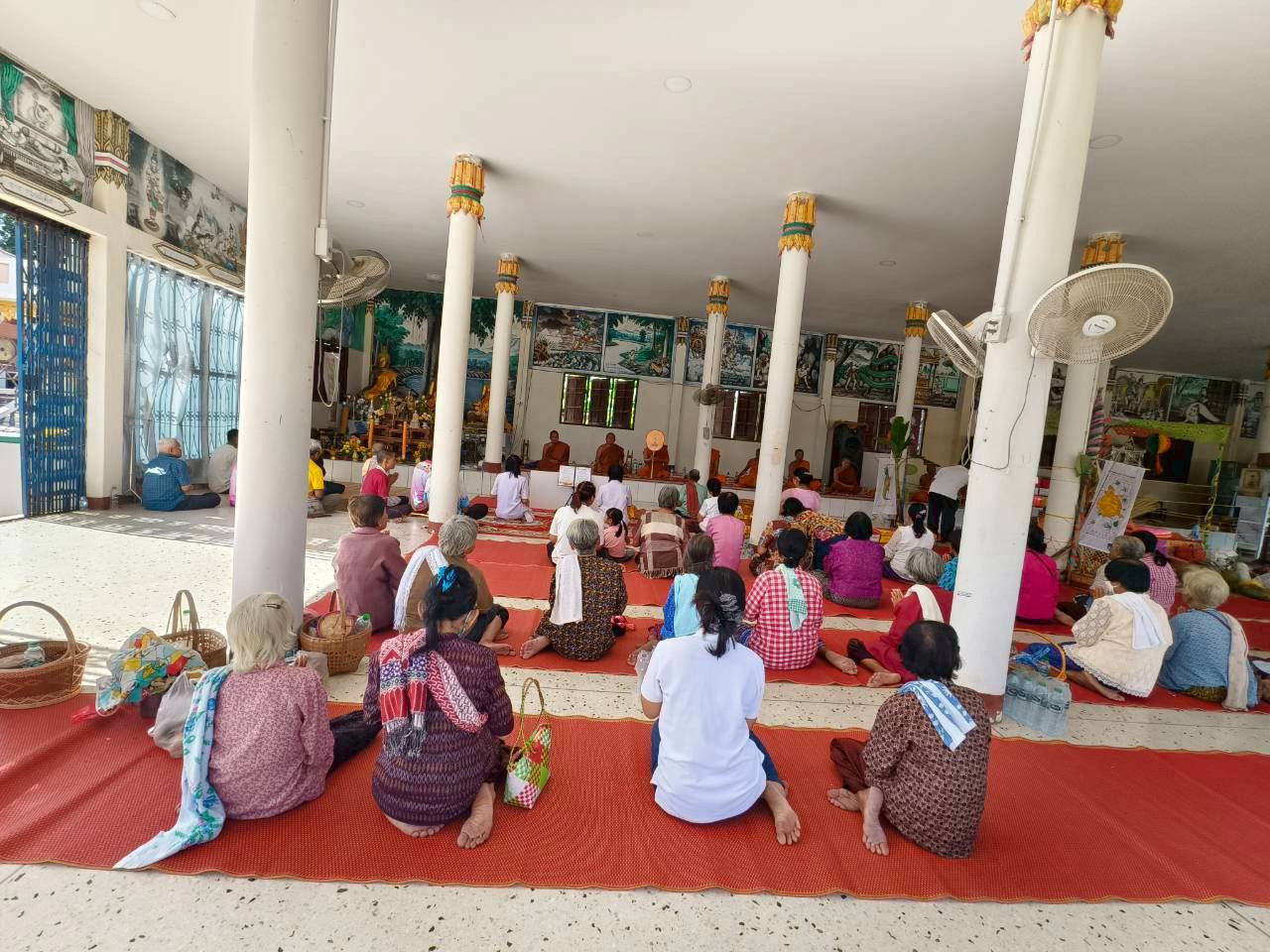 ภาพร่วมพิธีกรรมวัดบ้านบ่อแก