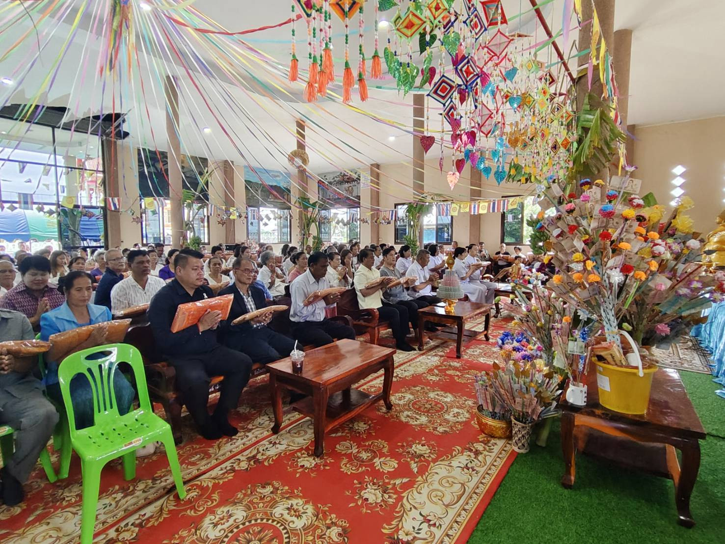 ภาพร่วมพิธีกรรมวัดโนนวัด