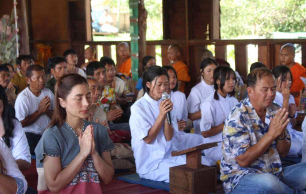 ภาพกล่าวคำถวายกฐินสำนักสงฆ์เคาะทีโค๊ะ