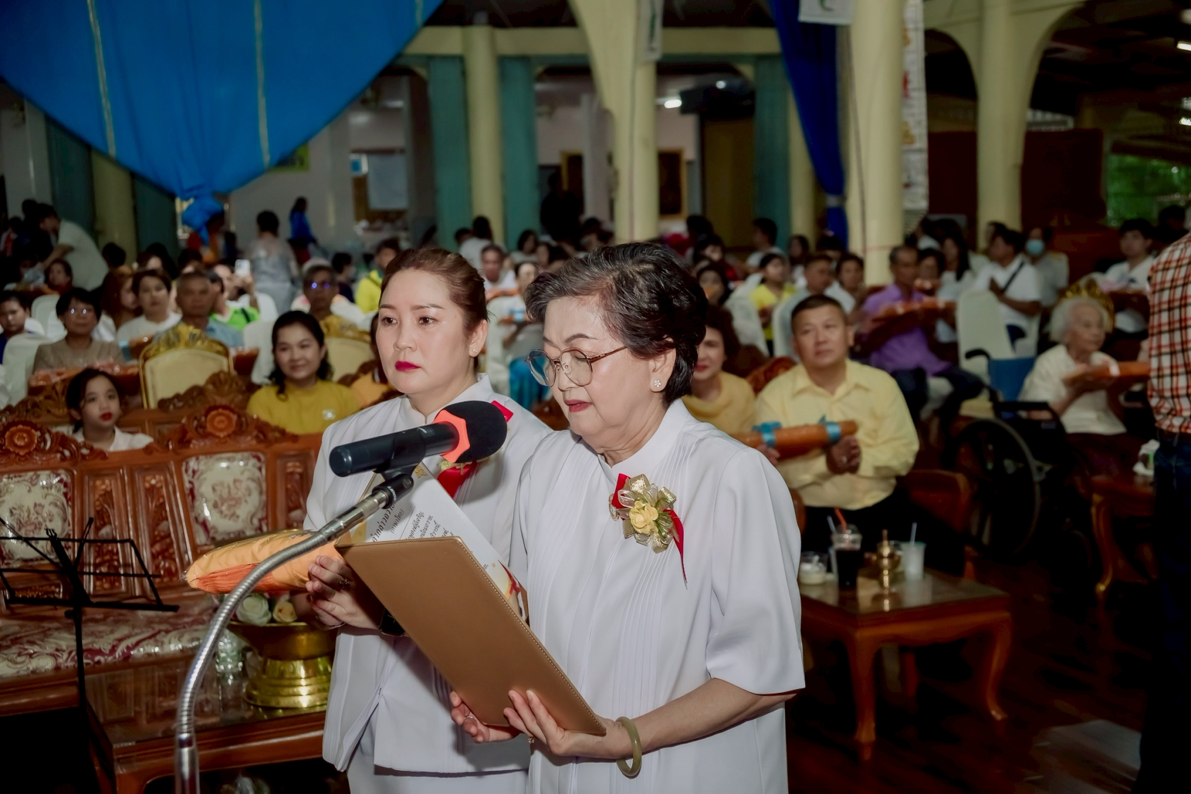 ภาพกล่าวคำถวายกฐินวัดสิงห์คูยาง