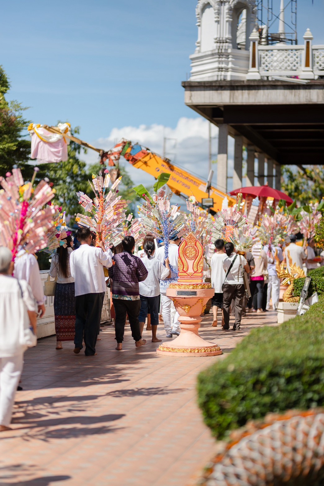 ภาพร่วมพิธีกรรมวัดพระธาตุคู่บุญ