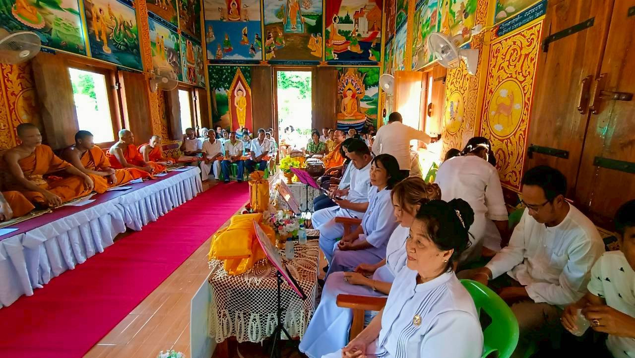 ภาพร่วมพิธีกรรมวัดแก่งหลวง