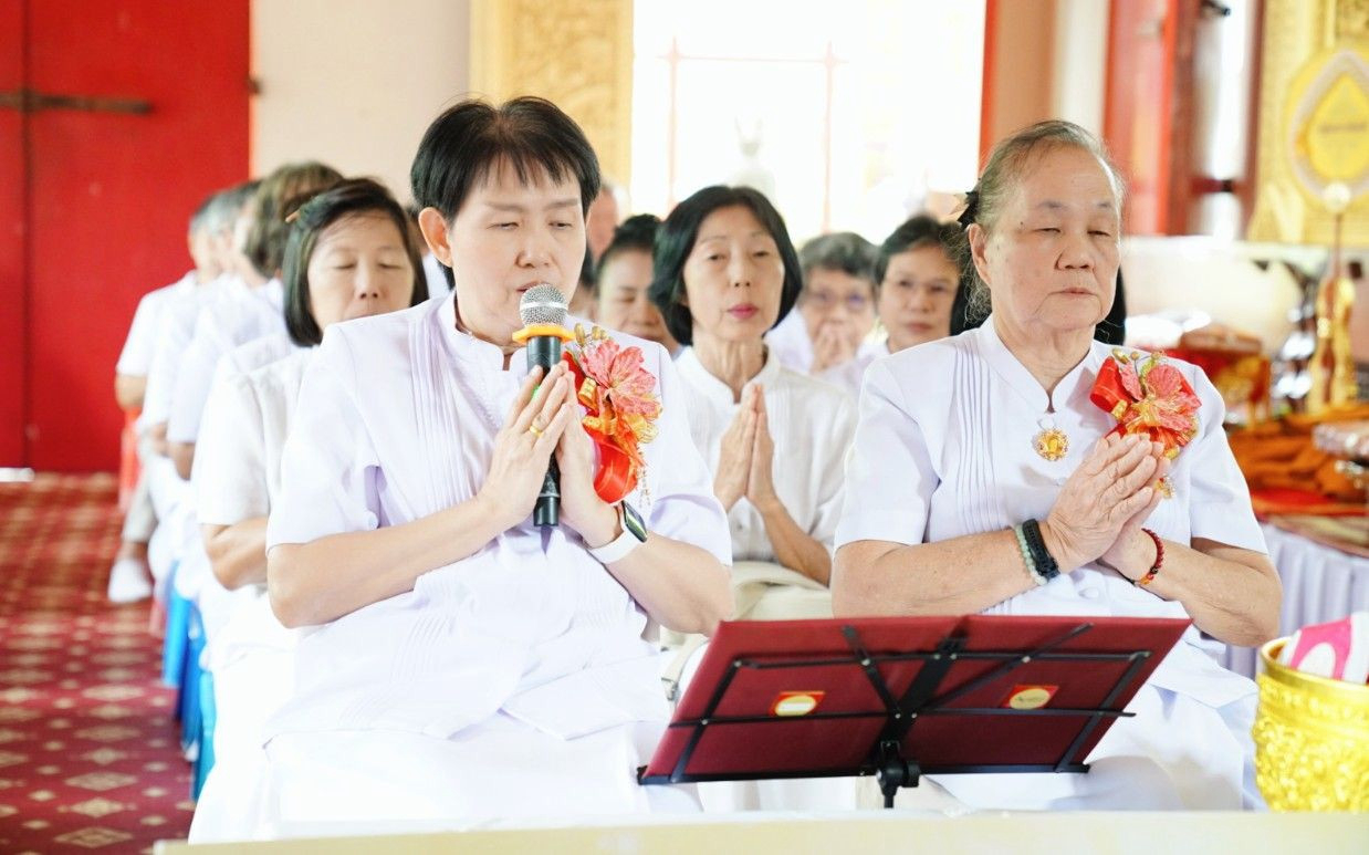 ภาพกล่าวคำถวายกฐินวัดสิงห์ชัย