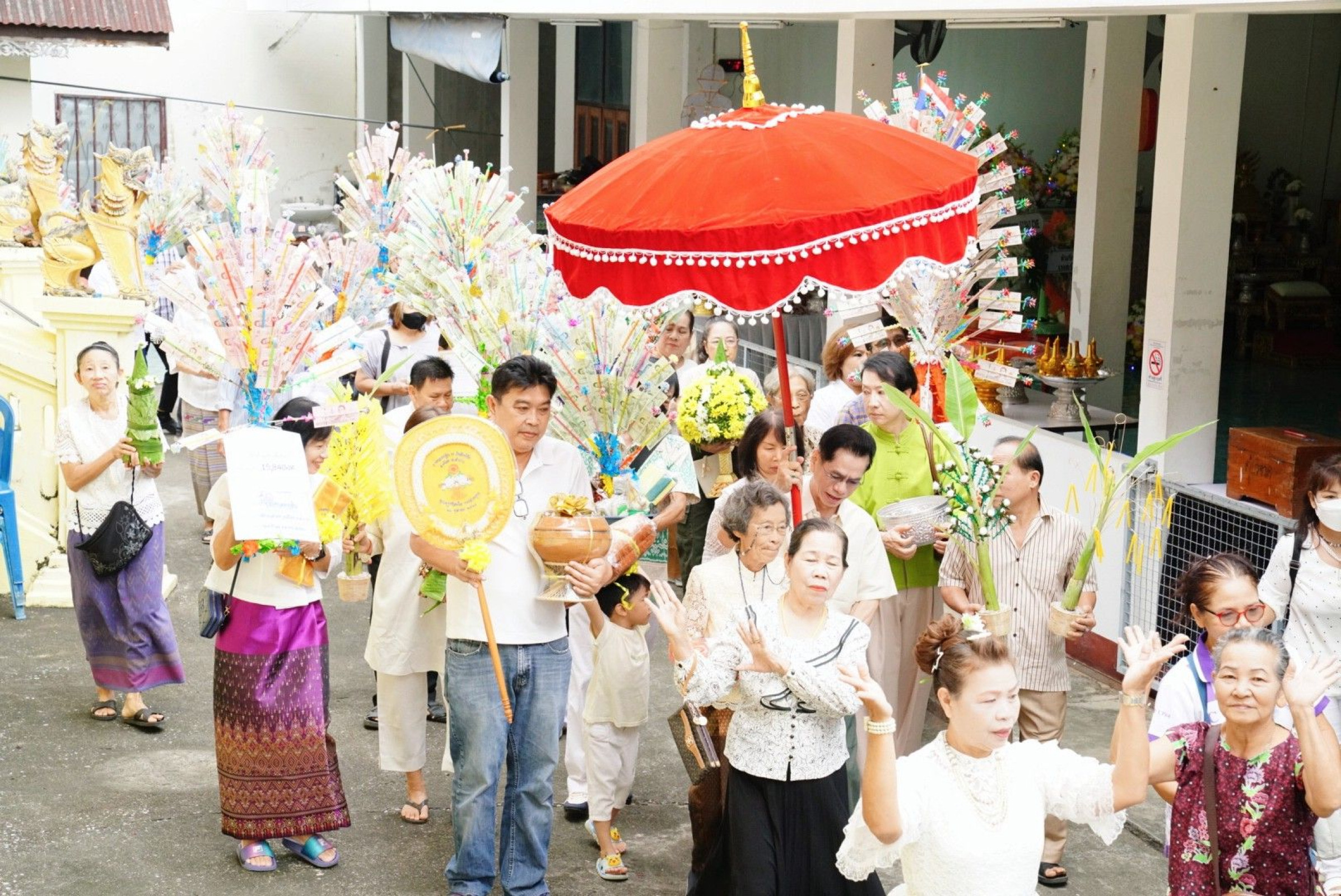 ภาพร่วมพิธีกรรมวัดสิงห์ชัย