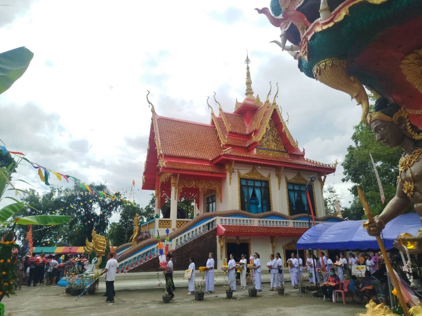 ภาพร่วมพิธีกรรมวัดราษฎร์สามัคคี