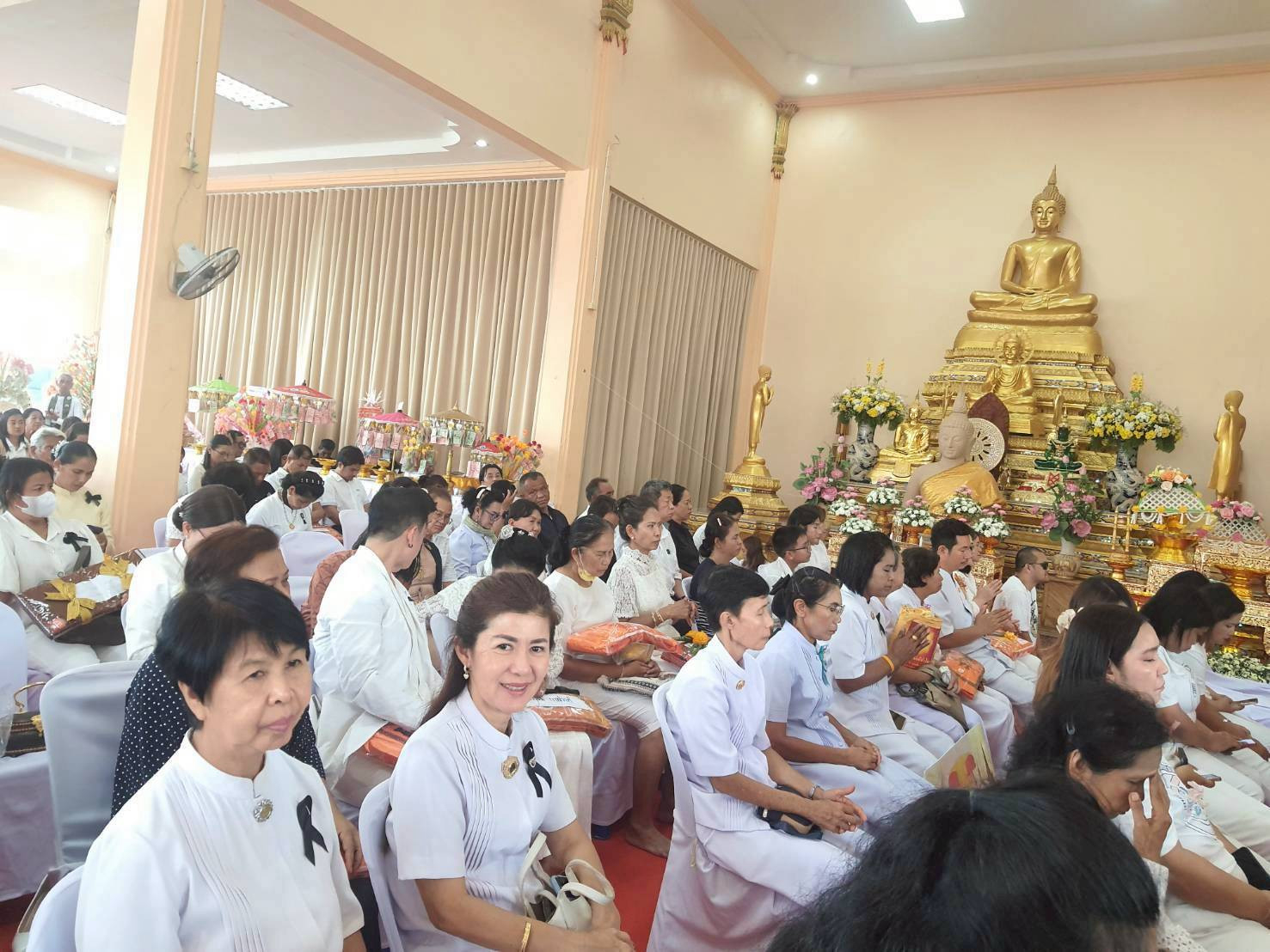 ภาพร่วมพิธีกรรมวัดนิคมประทีป(โคกหล่อ)