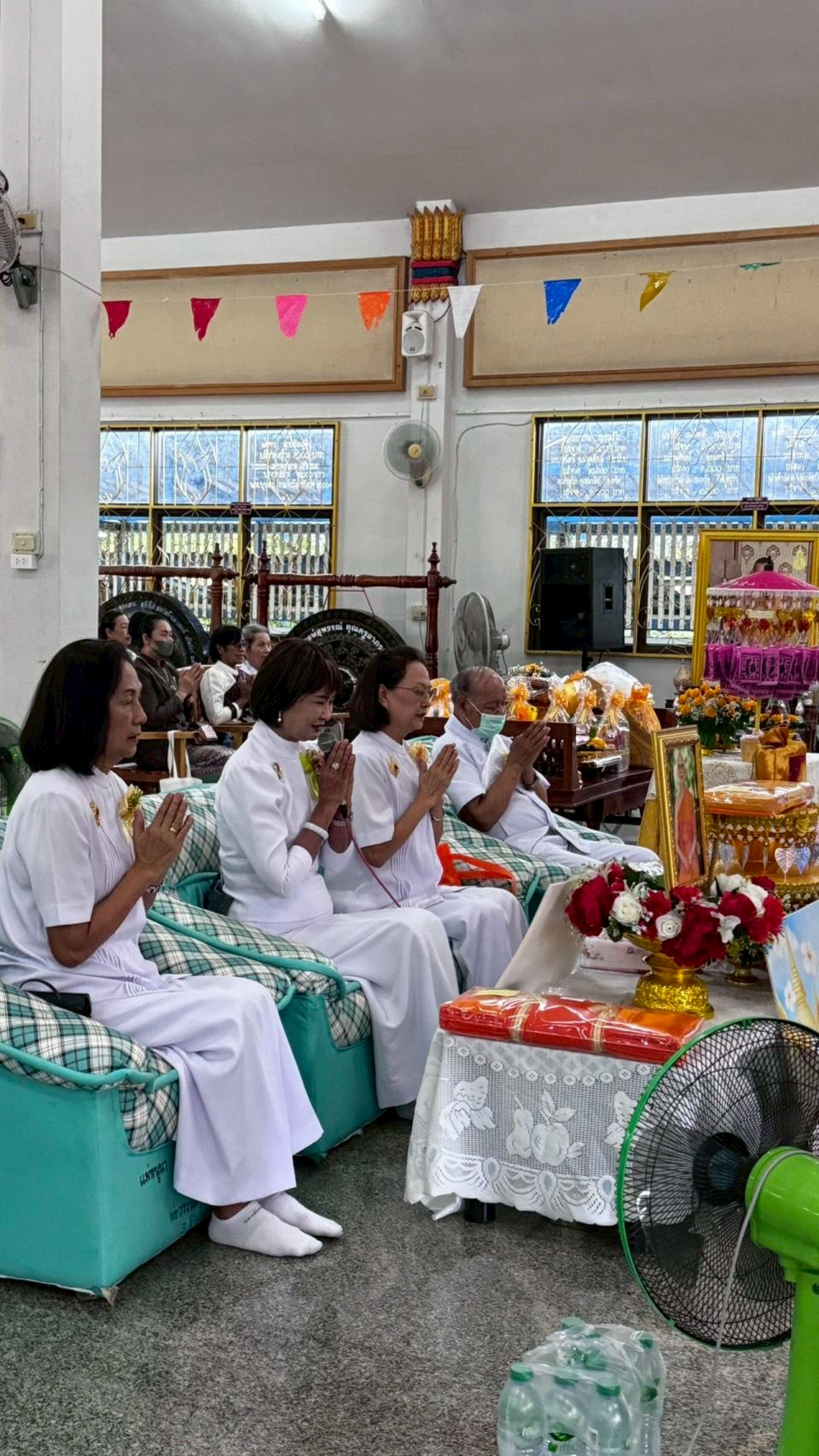 ภาพกล่าวคำถวายกฐินวัดภูมิรัตนาราม