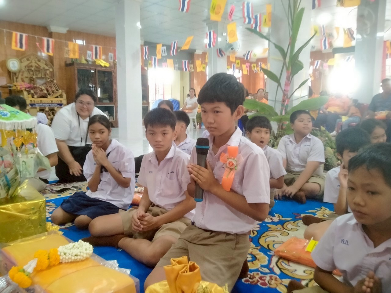 ภาพร่วมพิธีกรรมวัดโคกกรวด