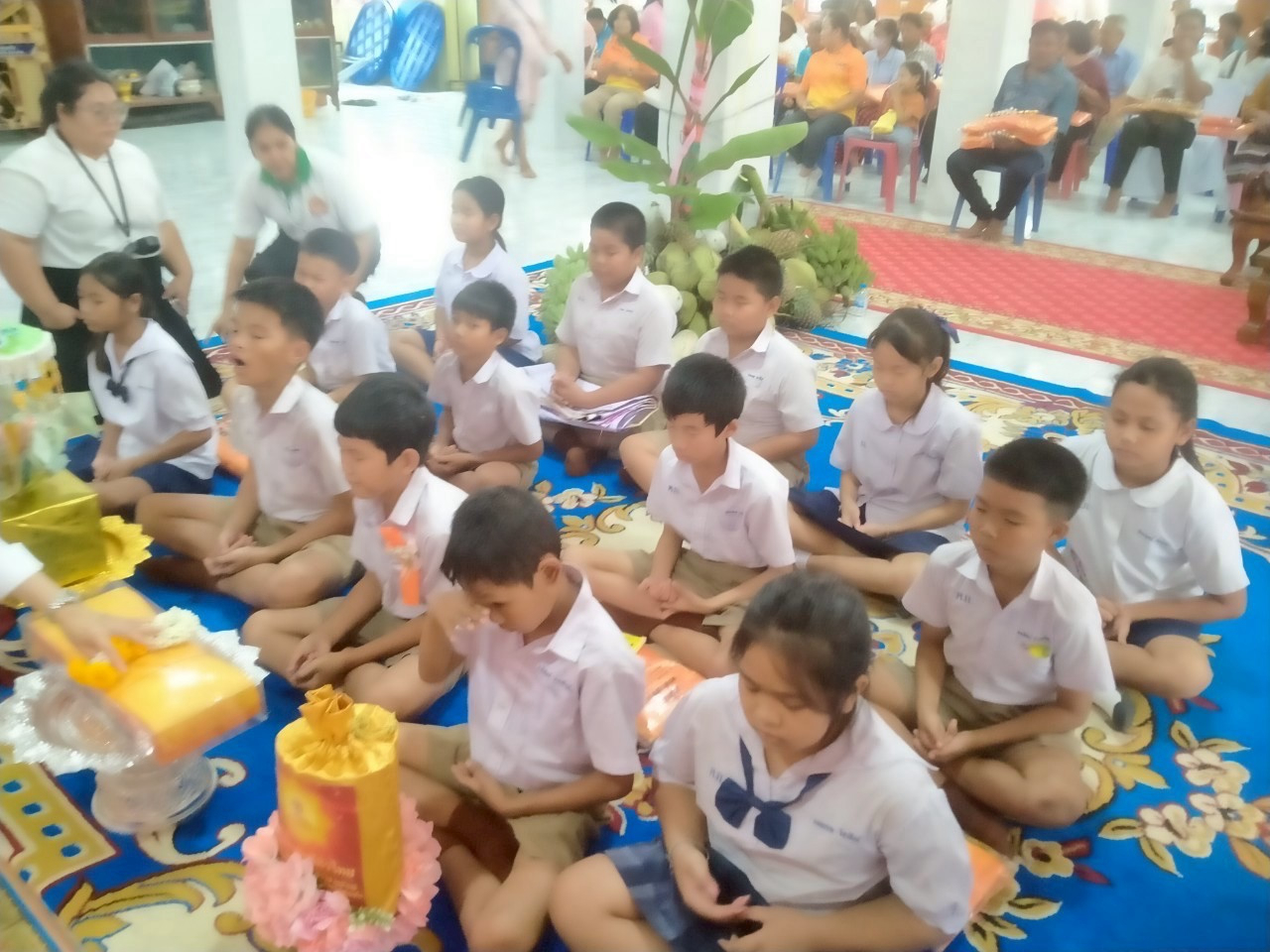 ภาพร่วมพิธีกรรมวัดโคกกรวด