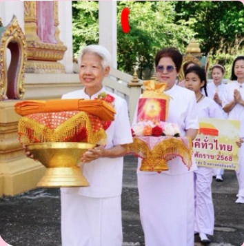ภาพร่วมขบวนกฐินวัดกุฎีทอง