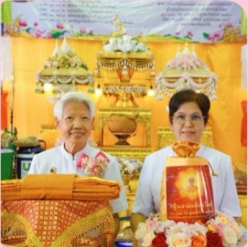 ภาพร่วมพิธีกรรมวัดกุฎีทอง