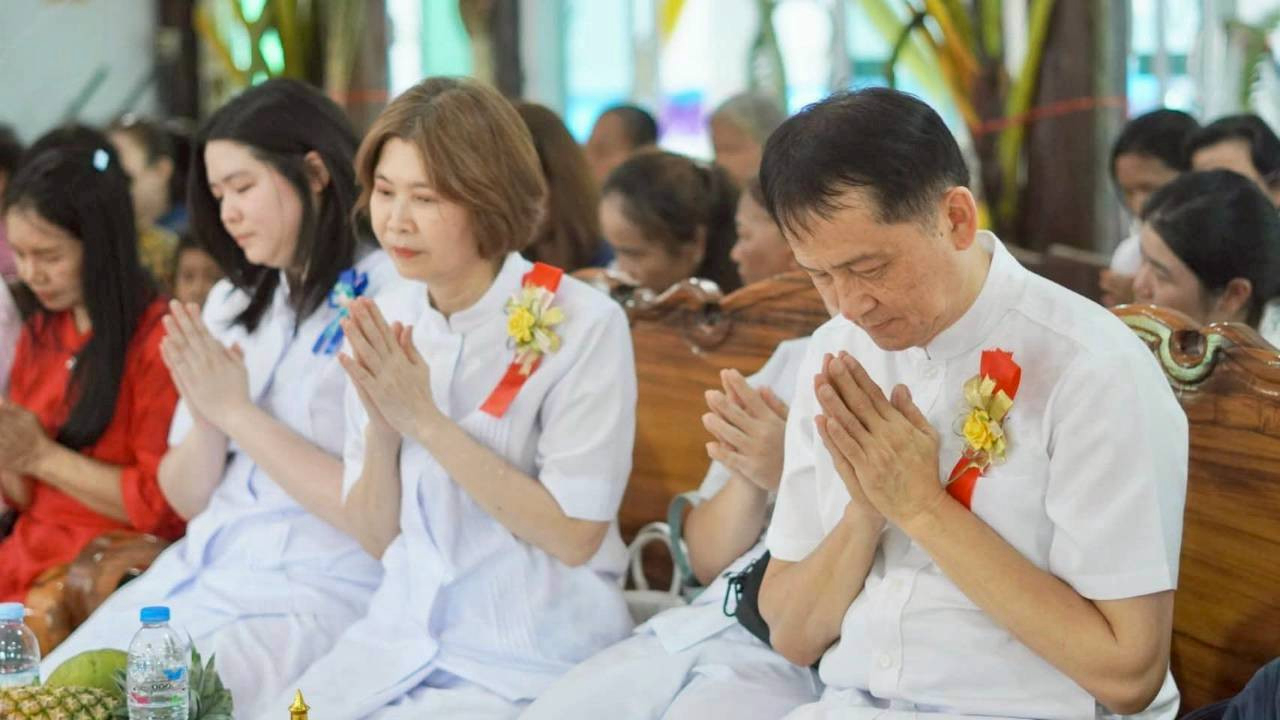 ภาพร่วมพิธีกรรมวัดวังขอนขว้าง