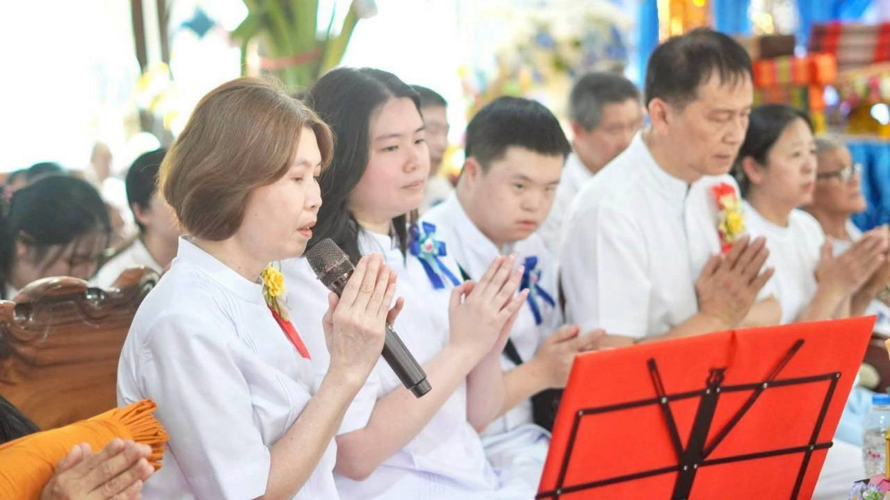 ภาพร่วมพิธีกรรมวัดวังขอนขว้าง