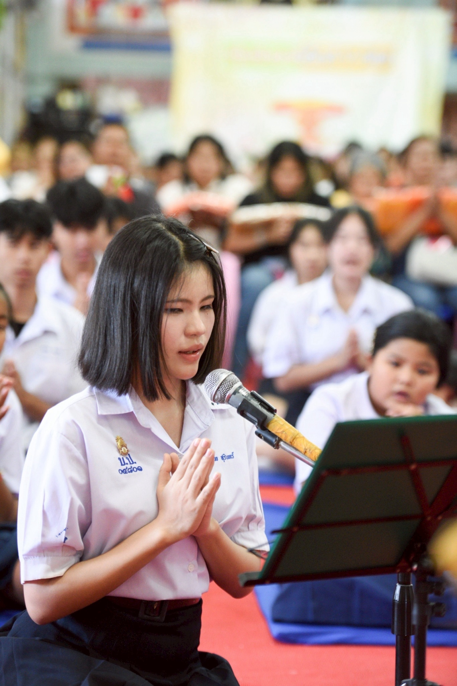 ภาพกล่าวคำถวายกฐินวัดเขาลาดวนาราม