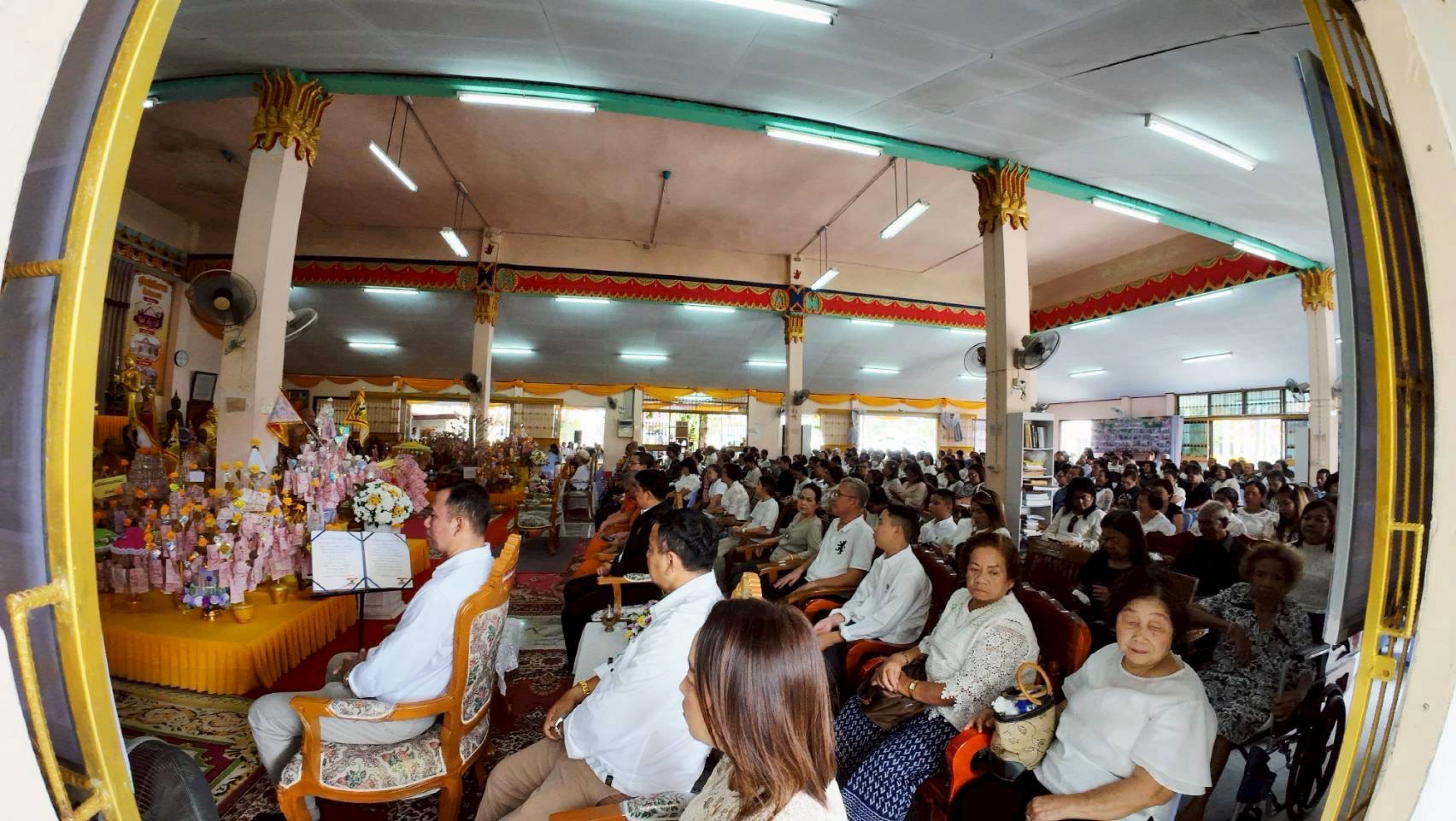 ภาพร่วมพิธีกรรมวัดปากแพรก