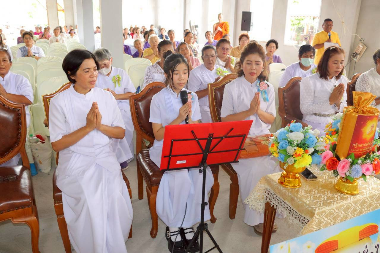 ภาพกล่าวคำถวายกฐินวัดทุ่งยาว