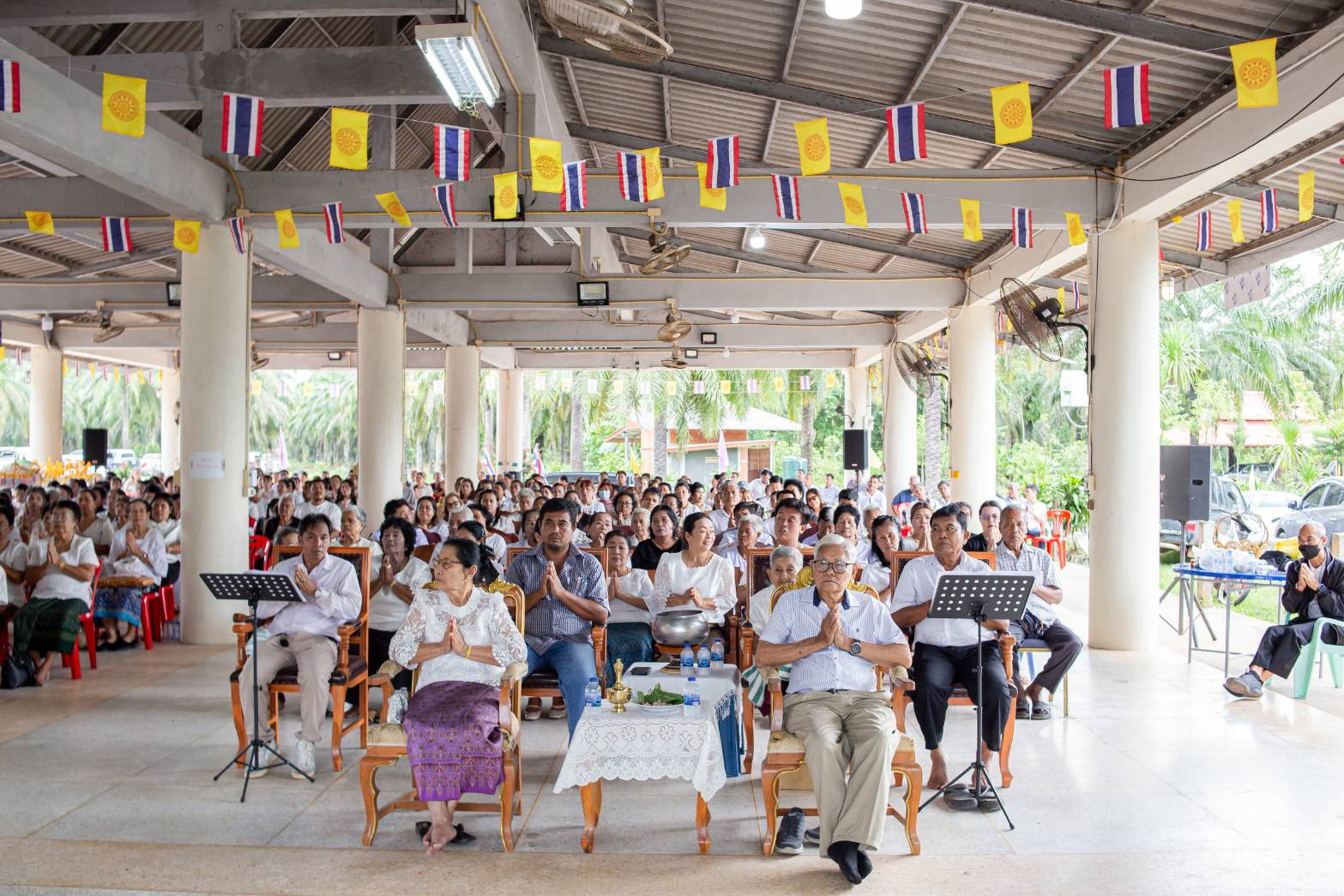 ภาพร่วมพิธีกรรมสำนักสงฆ์คลองวัว