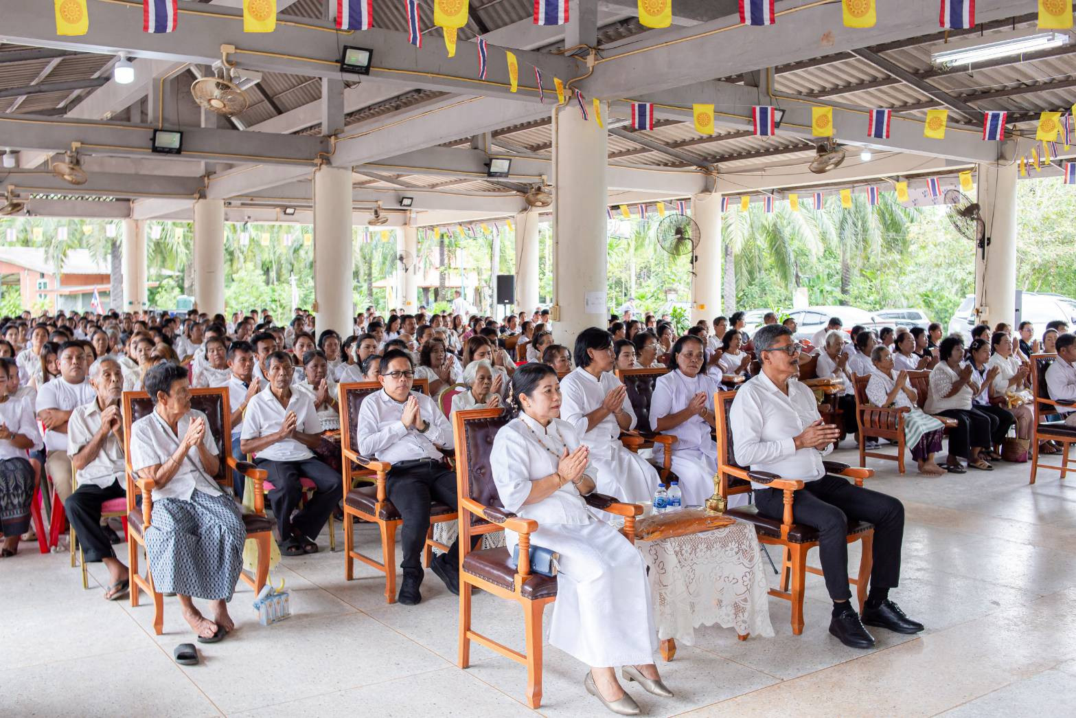 ภาพร่วมพิธีกรรมสำนักสงฆ์คลองวัว