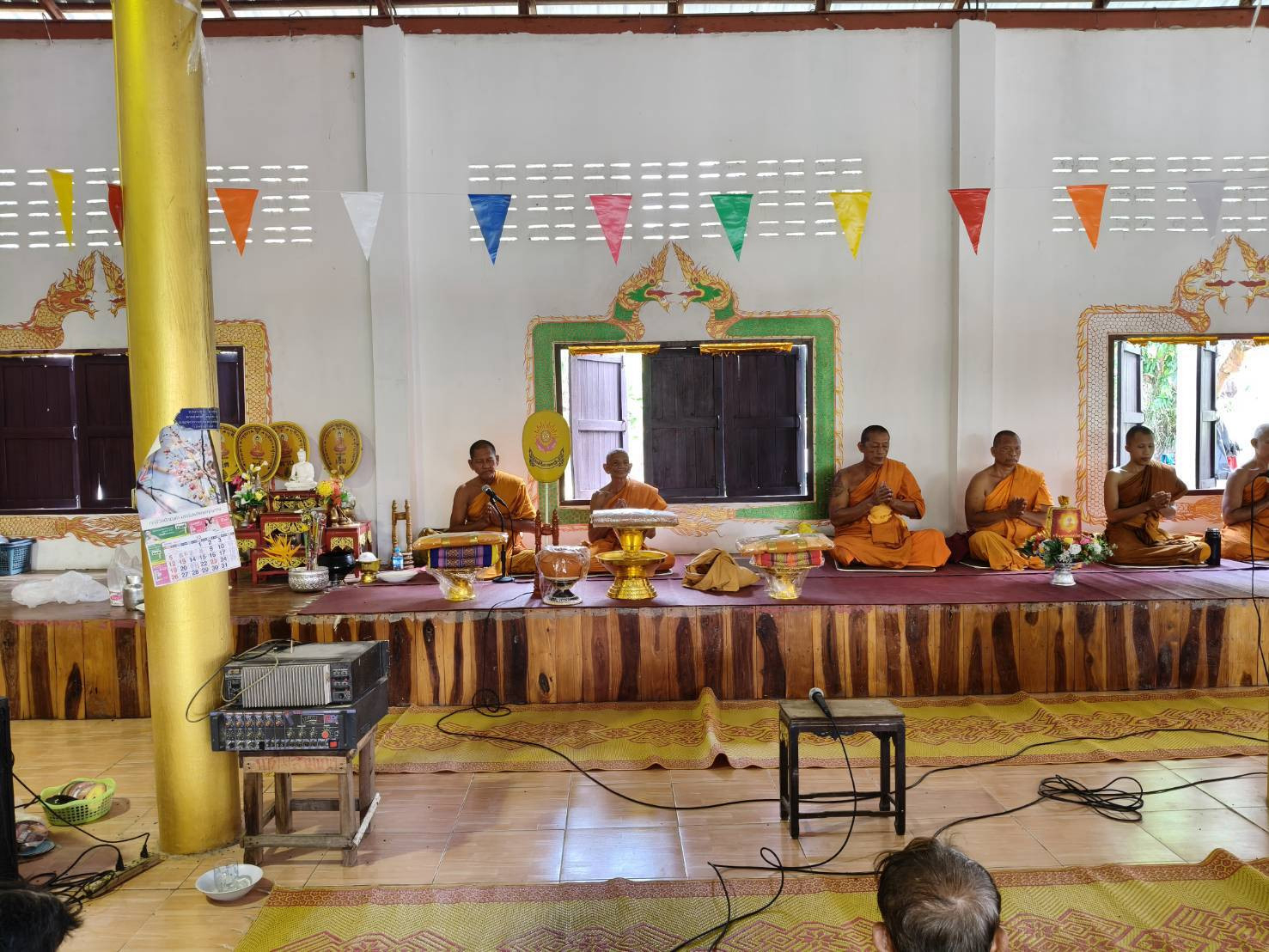 ภาพร่วมพิธีกรรมสำนักสงฆ์ศรีสุพรรณวนาราม