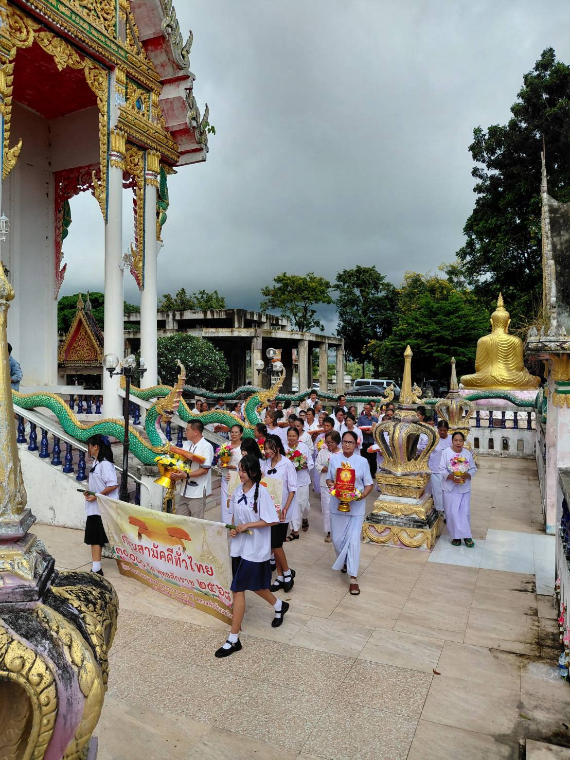 ภาพร่วมขบวนกฐินวัดชุมแสง