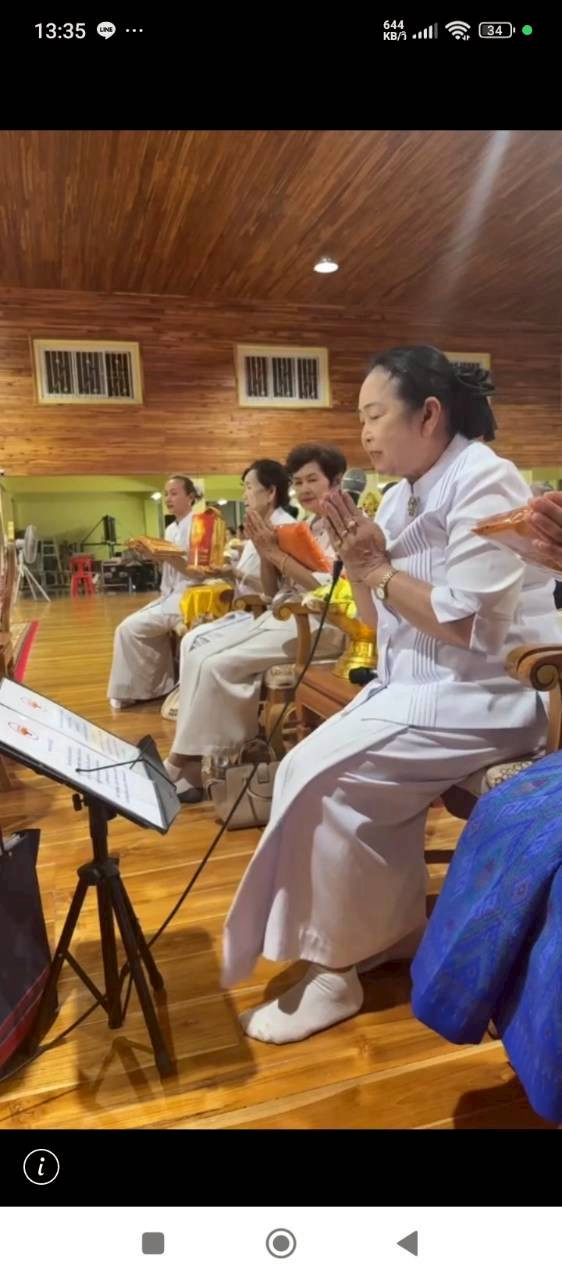 ภาพกล่าวคำถวายกฐินวัดเขต