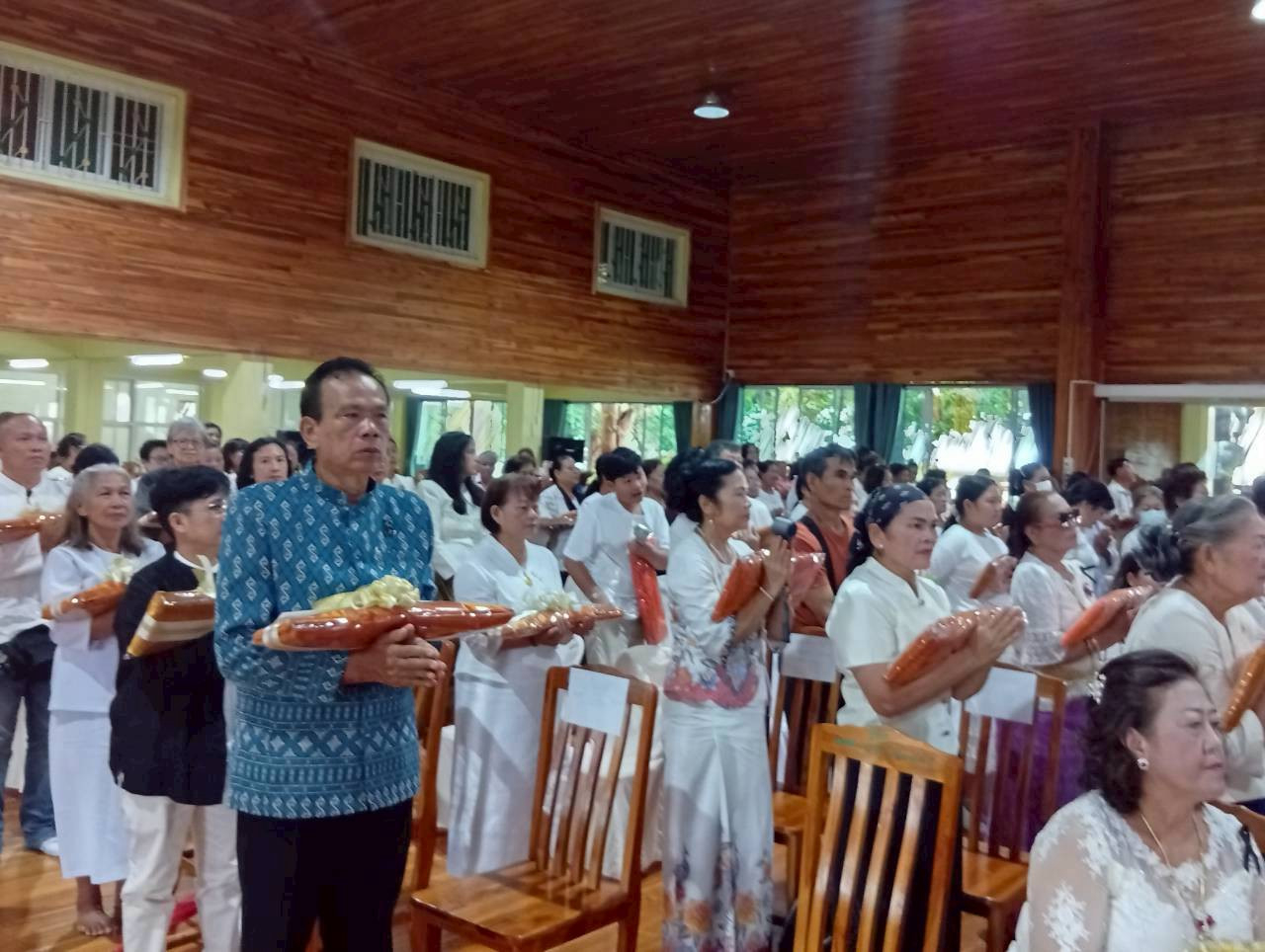 ภาพร่วมพิธีกรรมวัดเขต