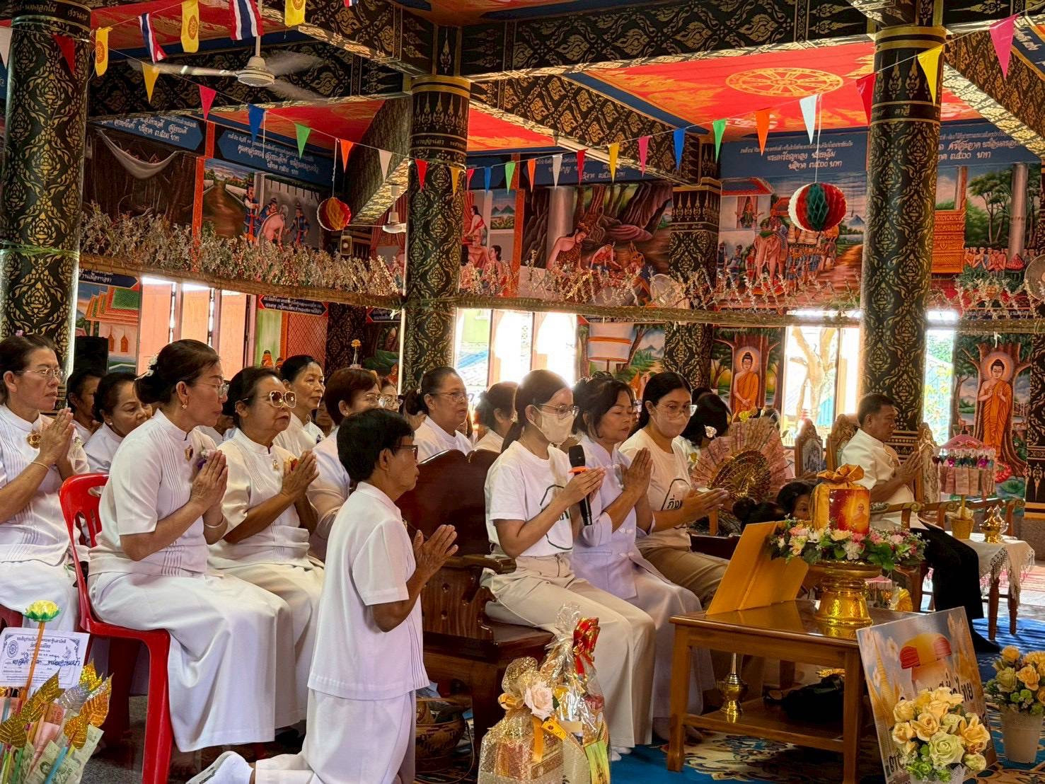 ภาพร่วมพิธีกรรมวัดศรีคุณเมือง