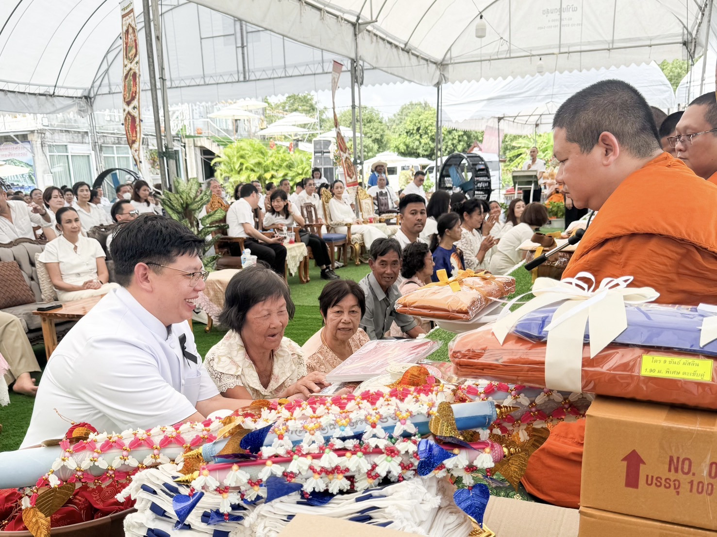 ภาพร่วมพิธีกรรมวัดอาคมสิทธาภรณ์