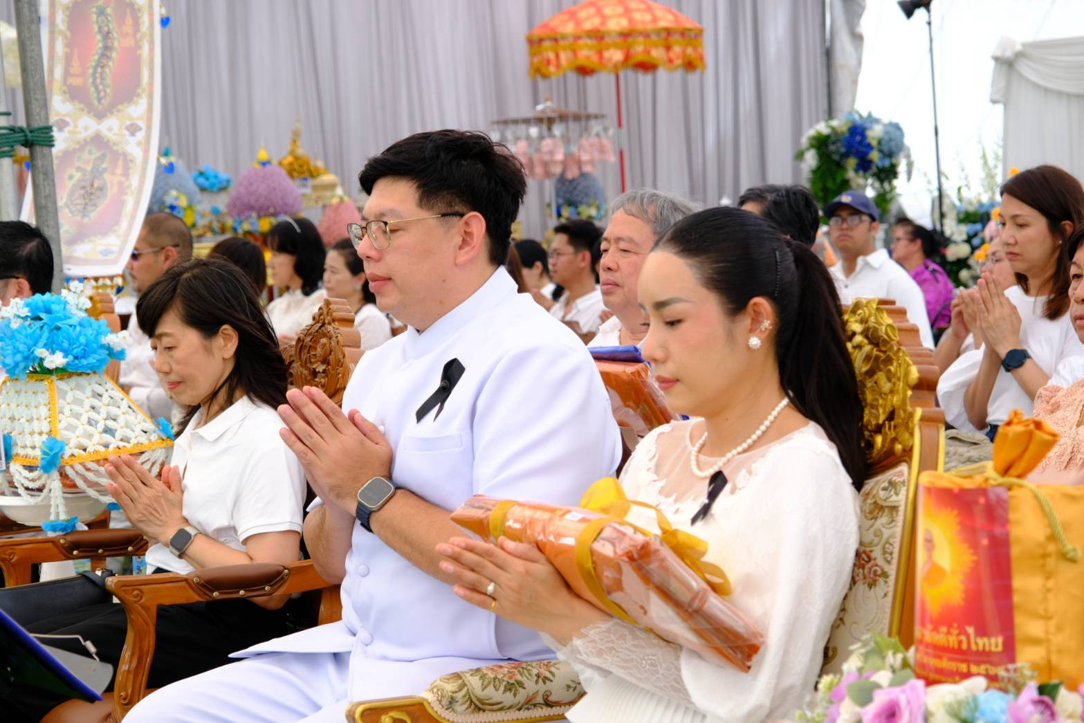 ภาพร่วมพิธีกรรมวัดอาคมสิทธาภรณ์