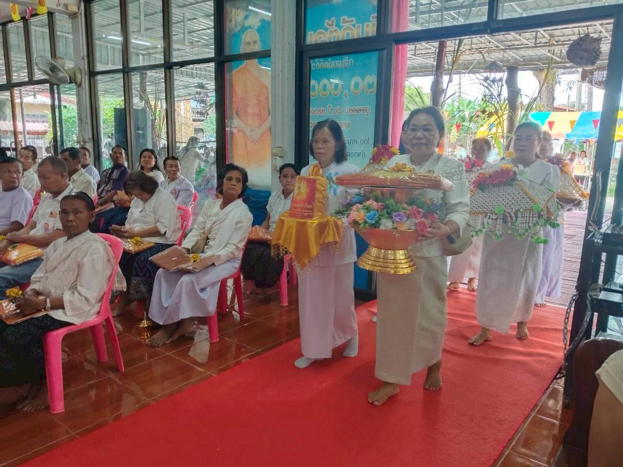 ภาพร่วมพิธีกรรมวัดศรีสะอาด