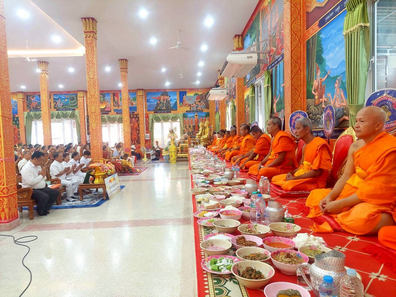 ภาพร่วมพิธีกรรมวัดใหม่หนองเงิน