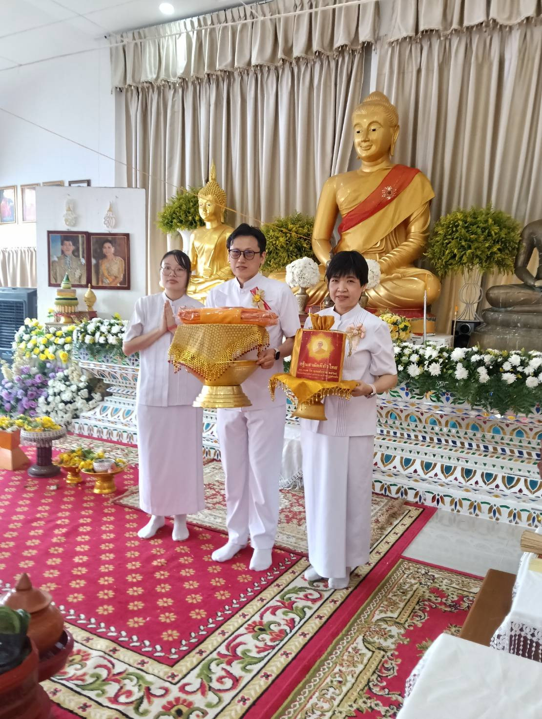 ภาพร่วมพิธีกรรมวัดหนองห้า