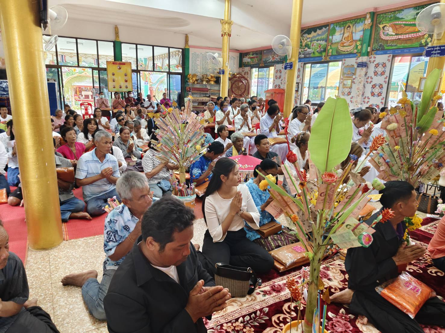 ภาพร่วมพิธีกรรมวัดบึงบริบูรณ์