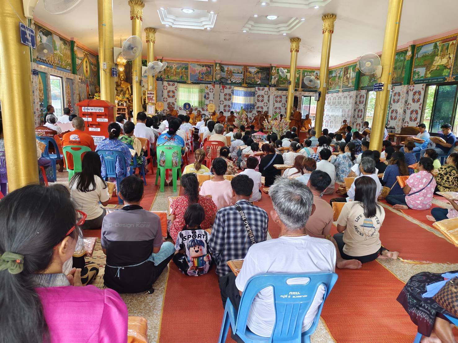 ภาพร่วมพิธีกรรมวัดบึงบริบูรณ์