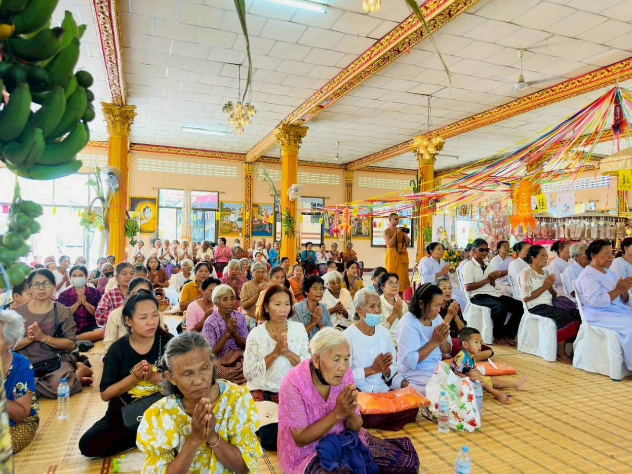 ภาพร่วมพิธีกรรมวัดบ้านตะโก