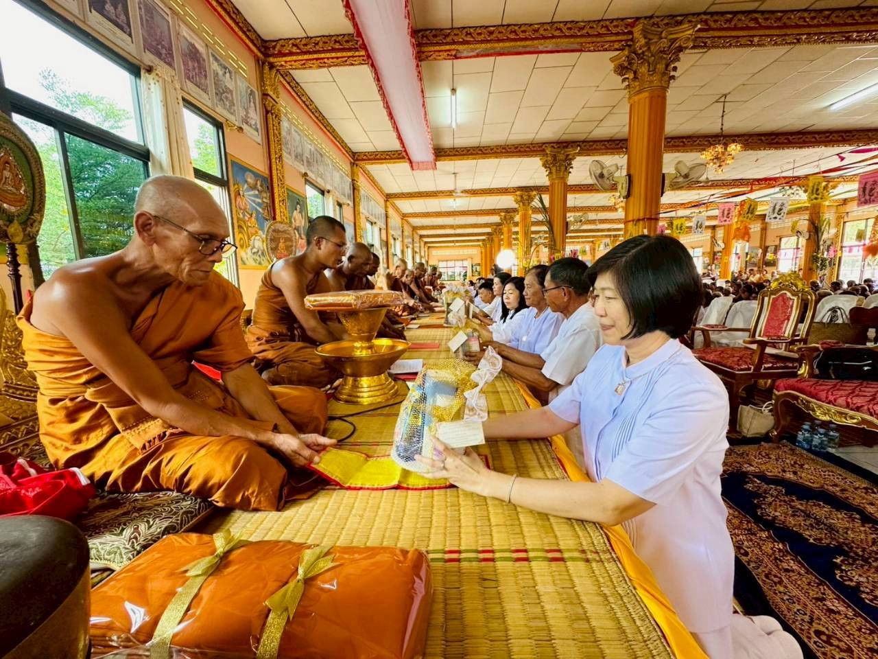ภาพร่วมพิธีกรรมวัดบ้านตะโก