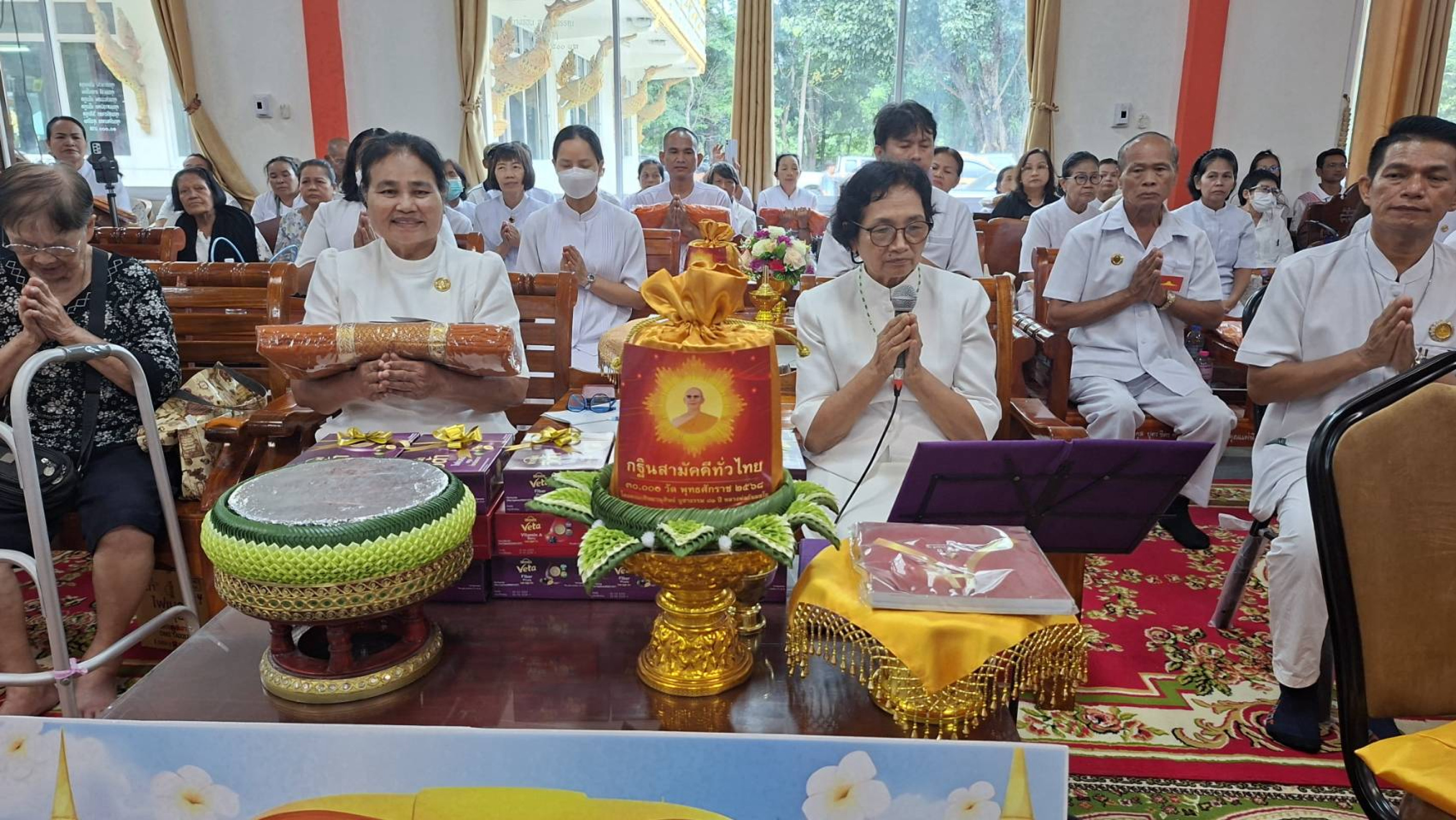 ภาพกล่าวคำถวายกฐินวัดสิงห์วงศ์