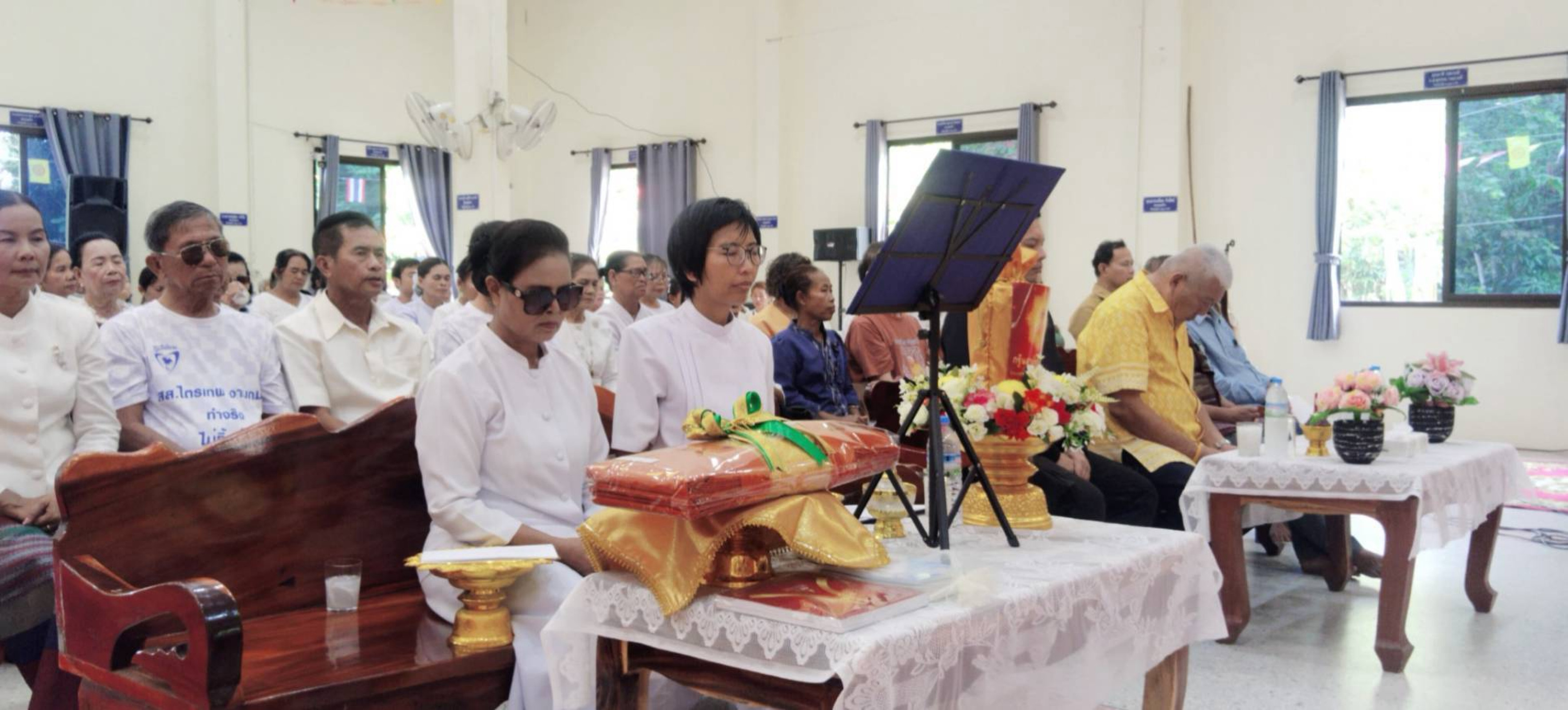 ภาพกล่าวคำถวายกฐินวัดหนองยาง